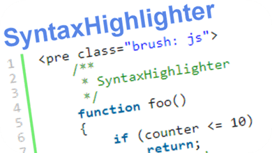 syntaxHighlighter